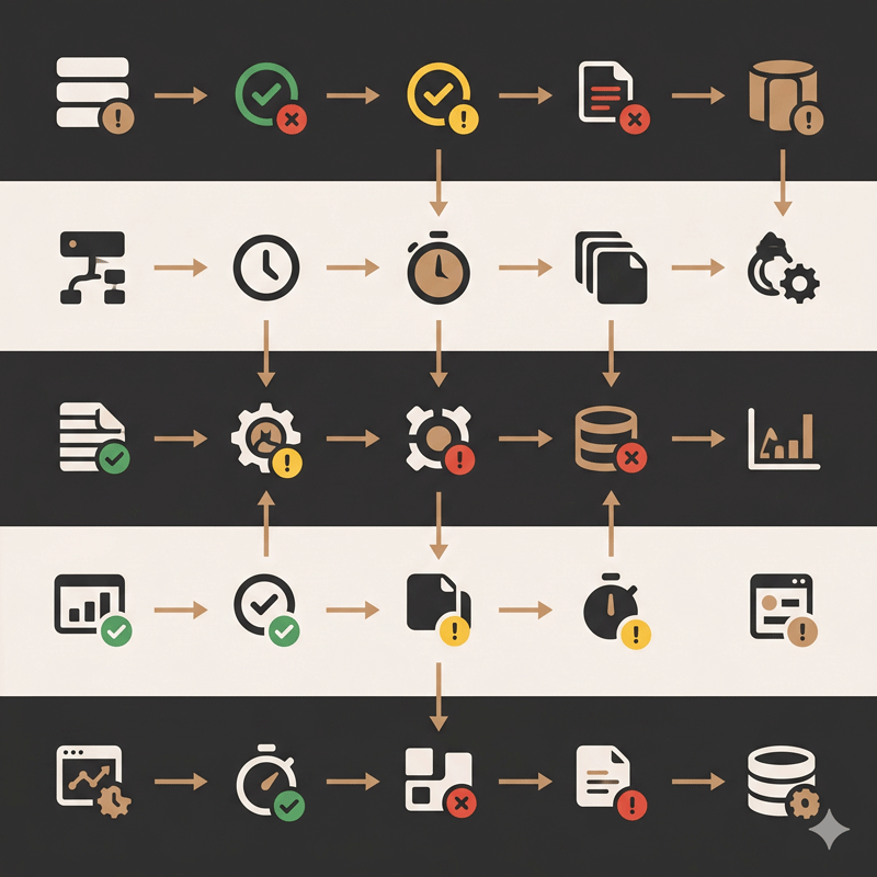 Fluxo de Dados com Pontos de Falha