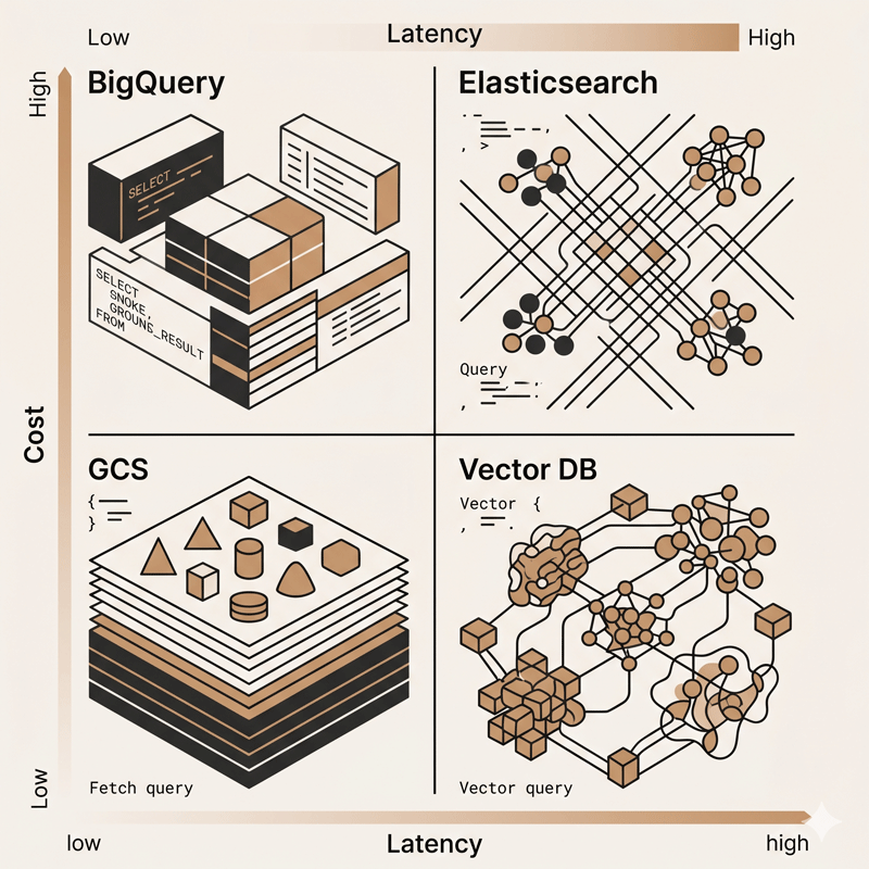 Diagrama de Ingestão com SLOs